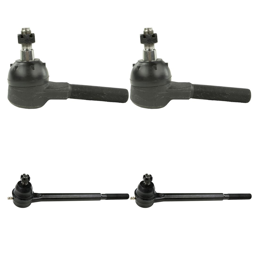 Mevotech Front Inner & Outer 4X Steering Tie Rod End For Chevrolet Bel Air