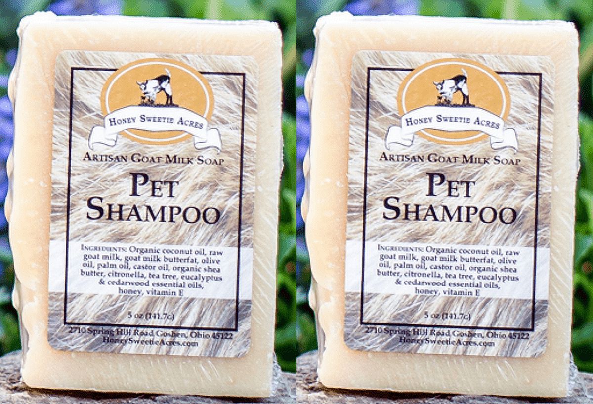 Pet Shampoo Goat Milk Soap Bar