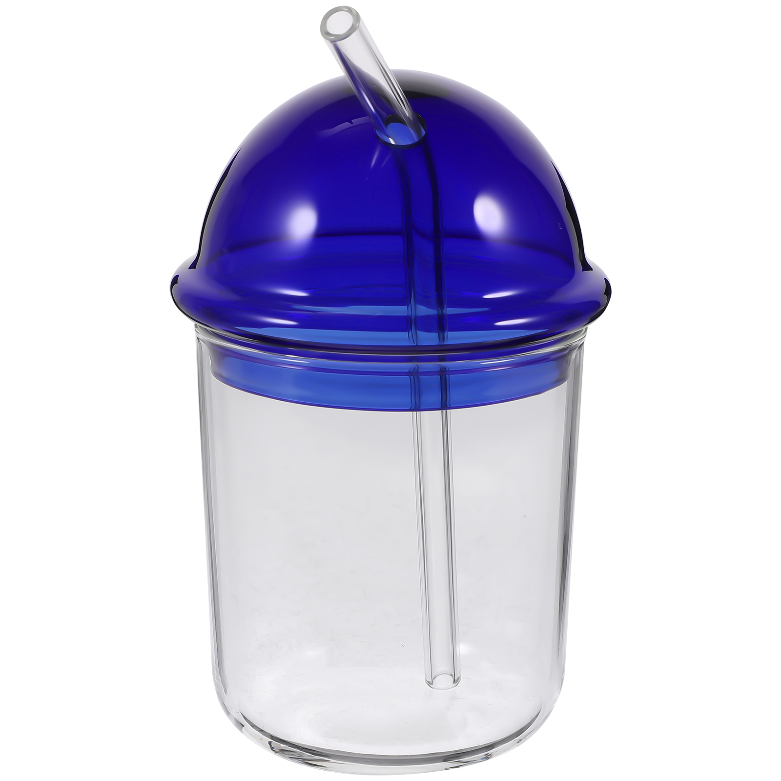 1 Set of Transparent Water Drinking Bottle Reusable Water Cup Juice Beverage Water Cup