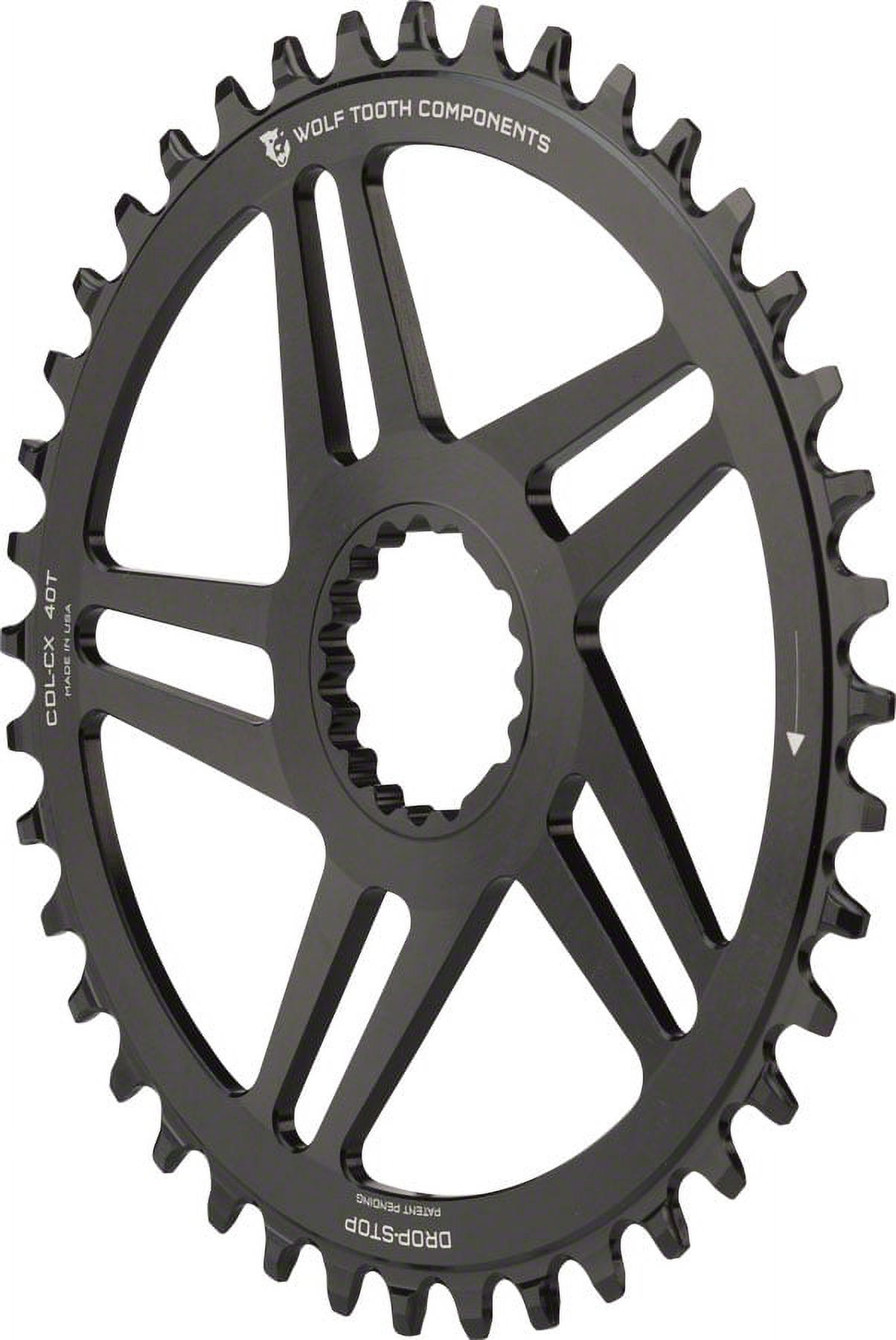 Wolf Tooth Components Drop-Stop Chainring 40T CX Direct Mount for Cannondale