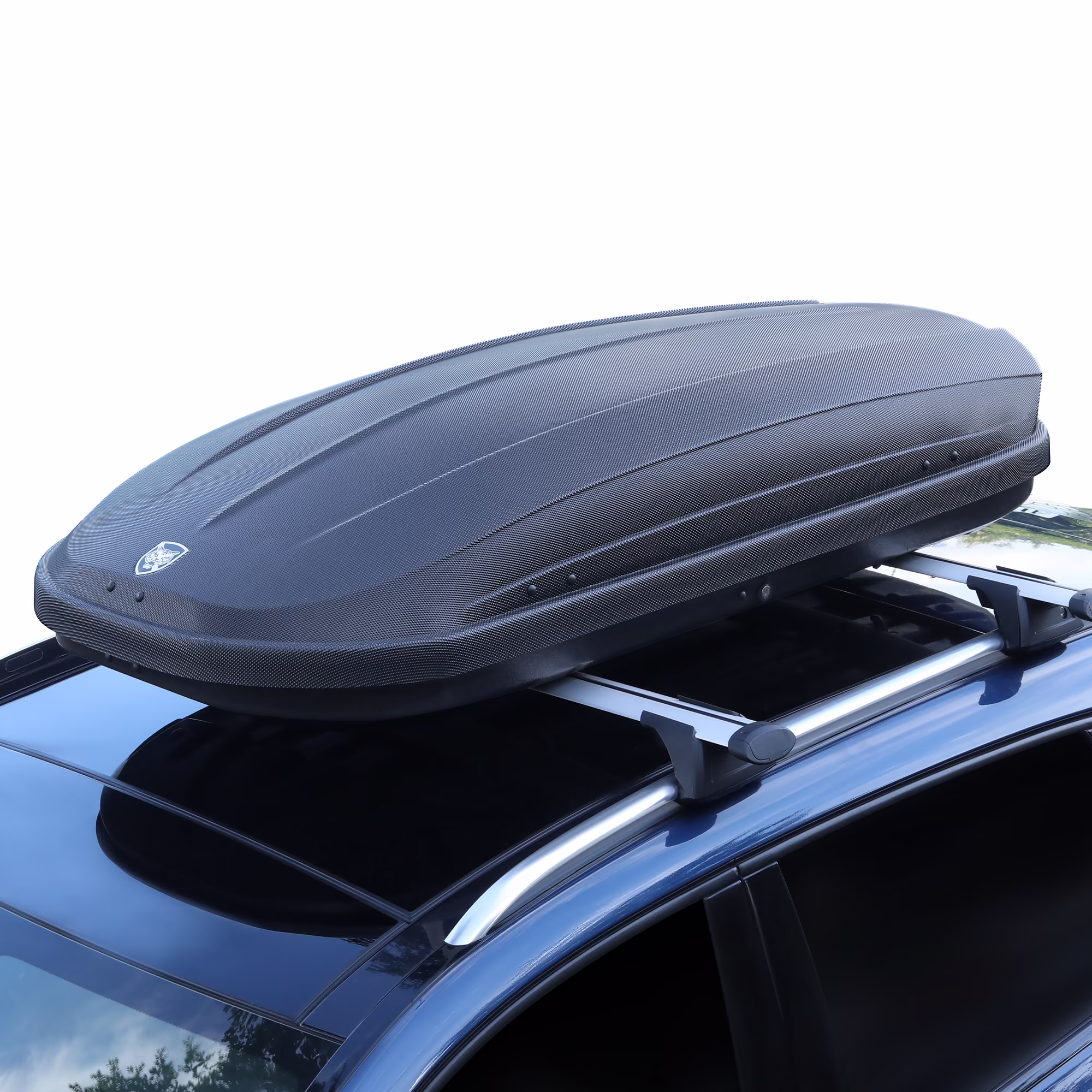 Rooftop Cargo Box Carrier,Dual-Side Opening Roof Mount Travel Luggage Storage Capacity,165Lbs Weight Capacity with Secure Straps&Keys, 12 Cubic Feet,Black (14 Cubic Feet)