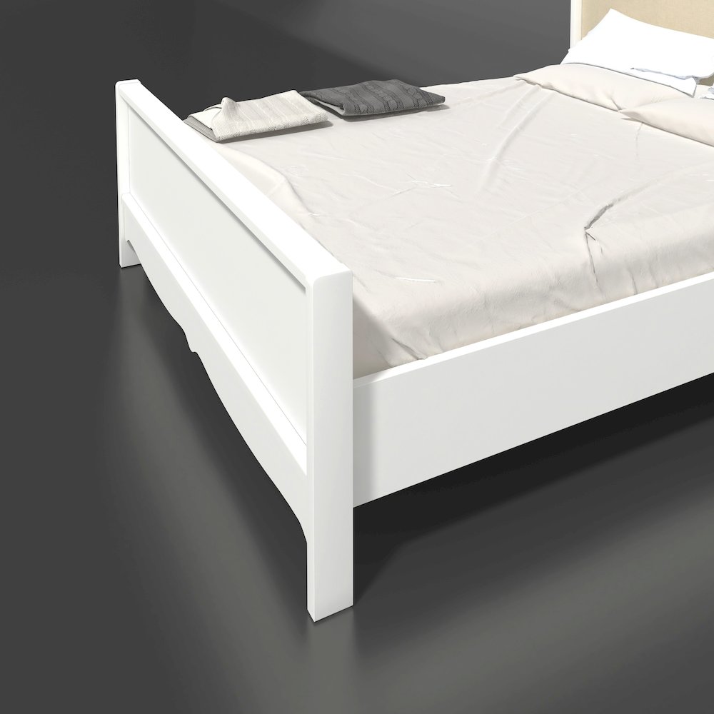 Belen Kox Queen Bed with Slat Roll