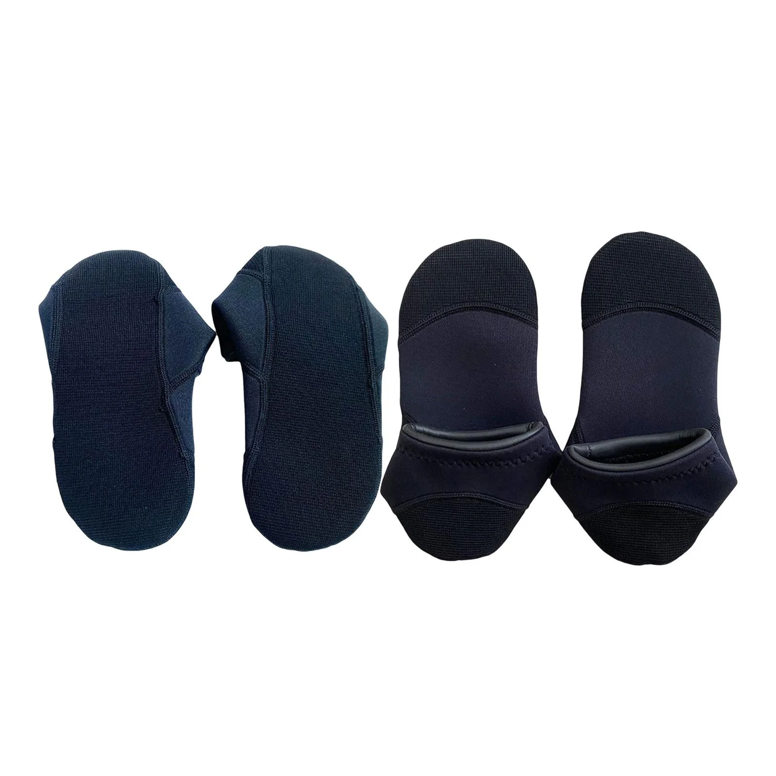 2Pairs Scuba Diving Socks Snorkeling Scratchproof Waterproof Warm Surfing Booties 3mm Neoprene Socks for Skiing, Volleyball, Swim, Kayaking, M XL