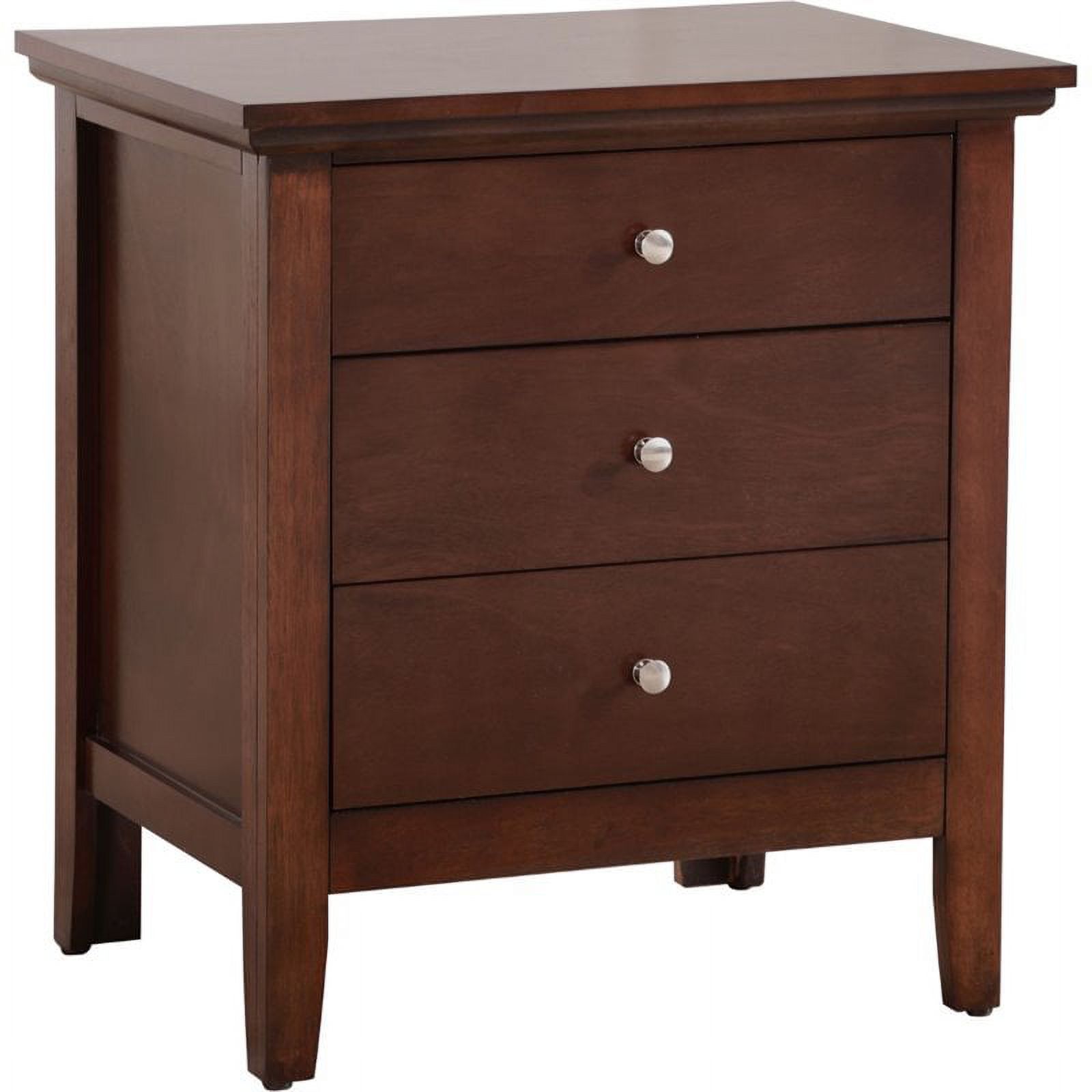 Home Square 3-Piece Set with Full Bed 8-Drawer Dresser & 3-Drawer Nightstand