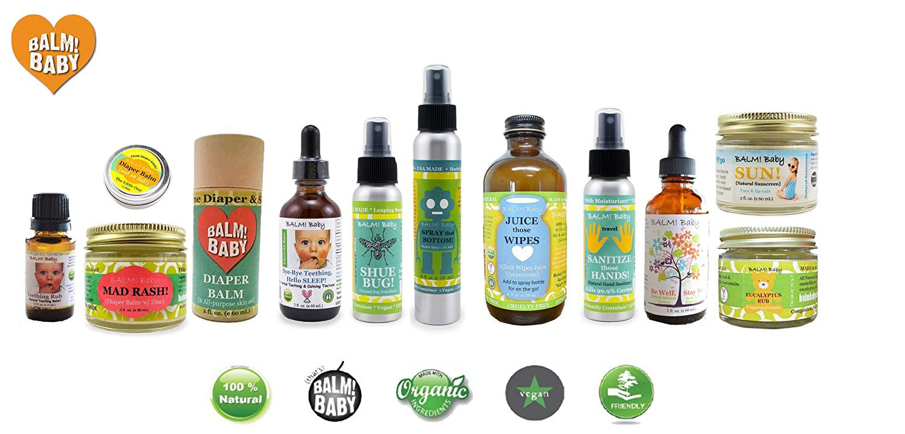 All Natural Sunscreen SPF 30 - Made In USA! (2 Ounce - Biodegradable Eco Stick)