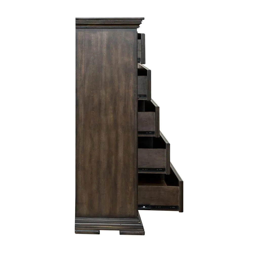 Big Valley Light Brown 5 Drawer Chest