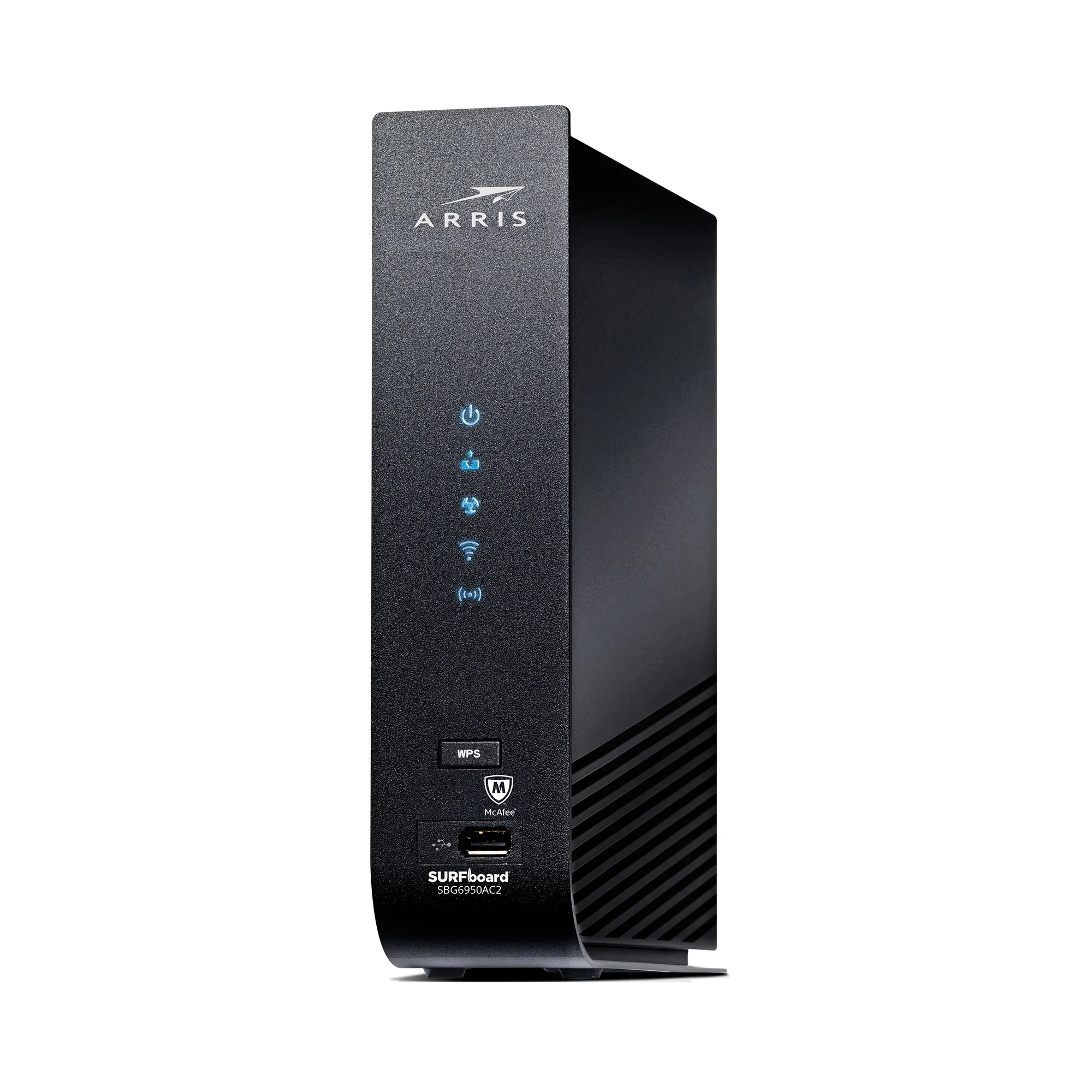 Restored ARRIS SURFboard (16x4) DOCSIS 3.0 Cable Modem Plus AC1900 Dual Band WiFi Router, 686 Mbps Max Speed, for Comcast Xfinity, Spectrum, Cox & more (SBG6950AC2) (Refurbished)