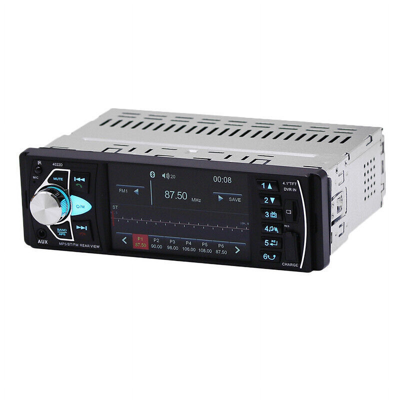 4.1 inch Car Radio Player FM Radio Music Display 1080P High Definition Display USB MP5 Player with Remote Control