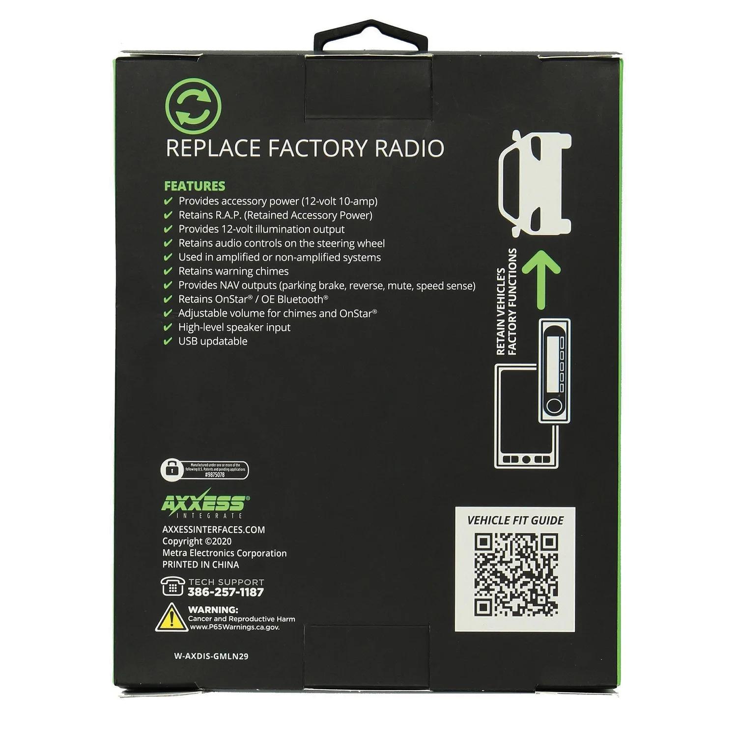 Axxess AXDIS-FD1 Data Interface w/SWC Fits select: 2010-2012 FORD FUSION, 2008-2012 FORD ESCAPE