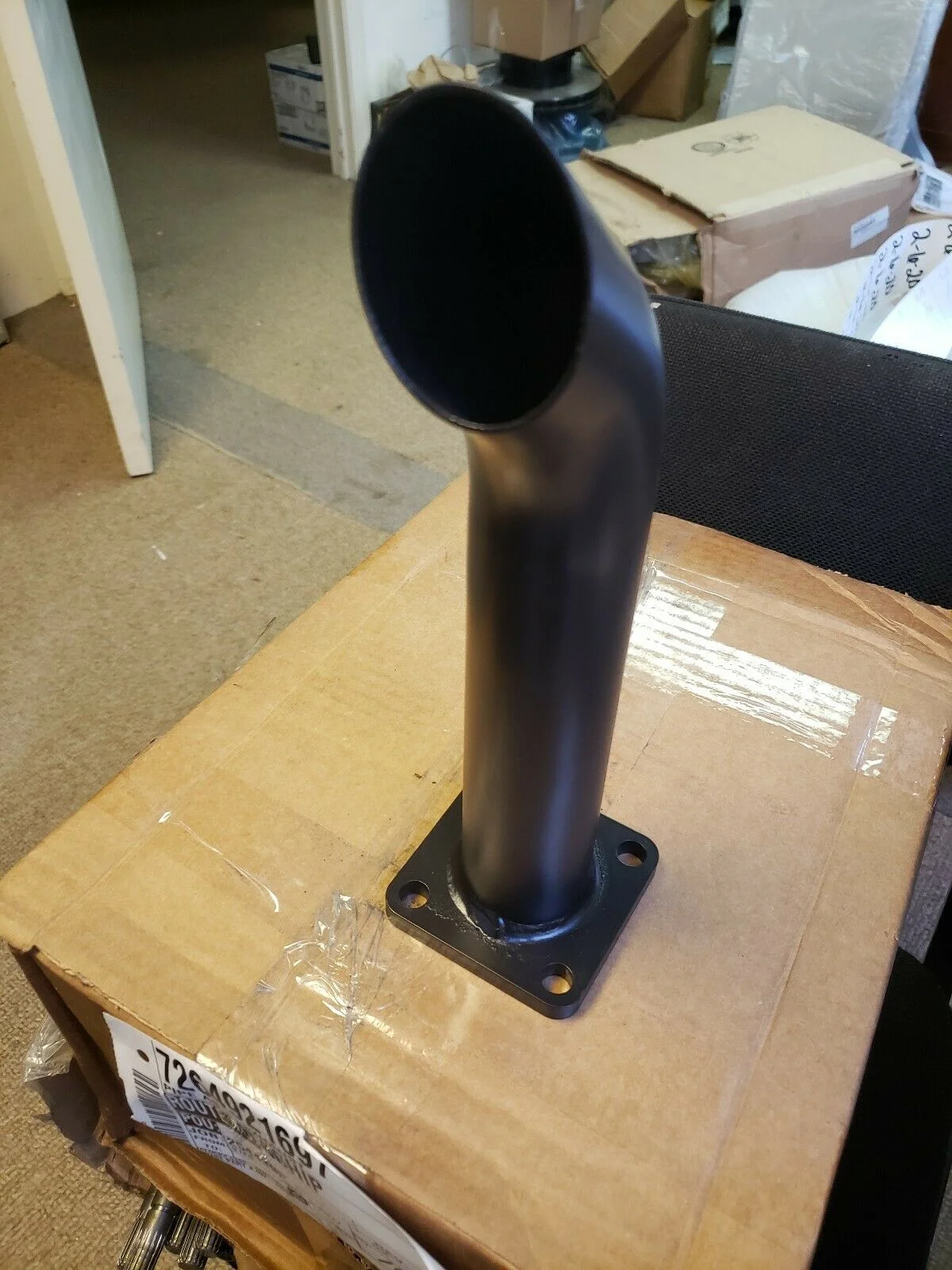 CATERPILLAR 12 INCH STEEL EXHAUST PIPE / STACK, MOUNTABLE, 492-1687, 239524 P,