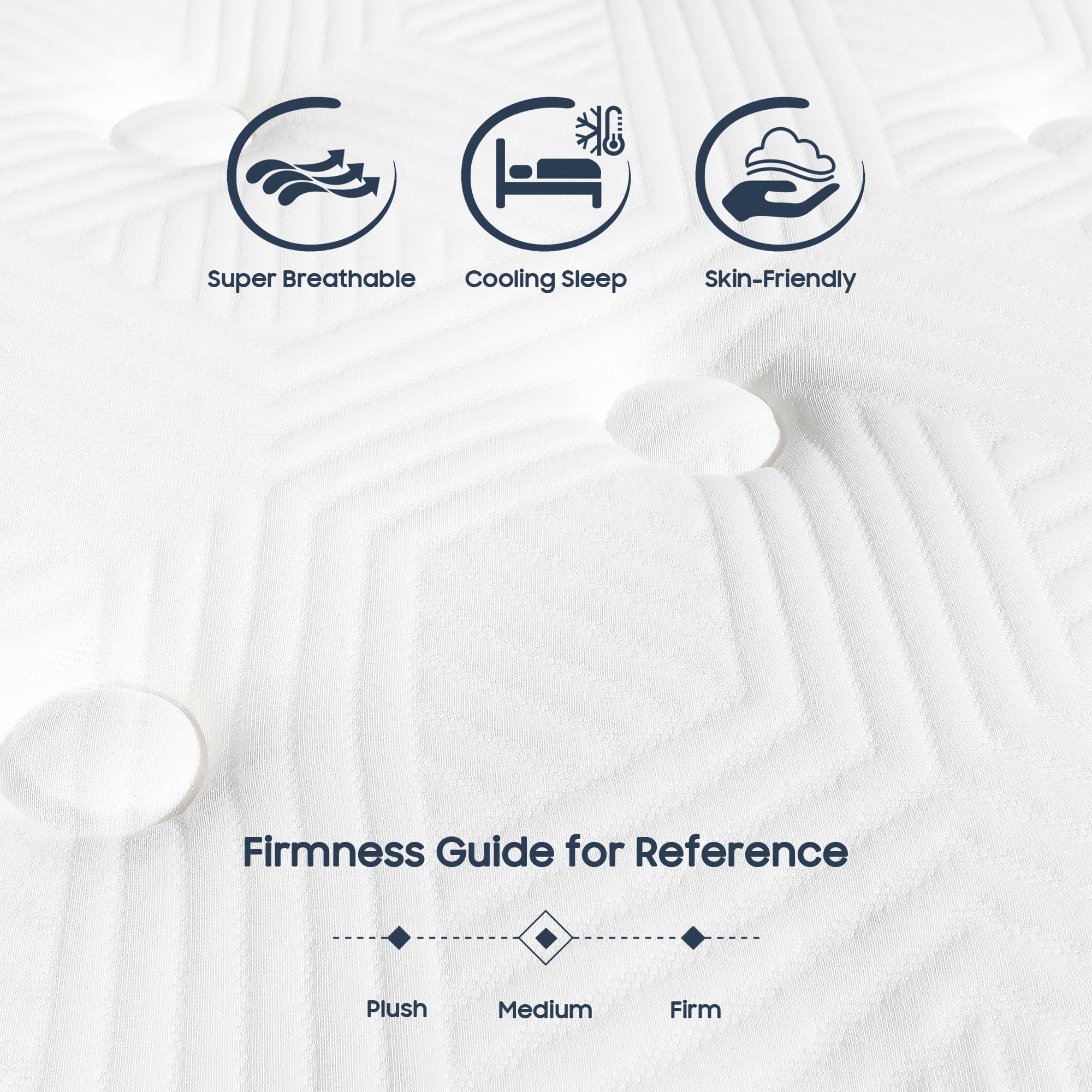 12 inch Queen Mattress,Hybrid Mattresses Medium Firm in a Box