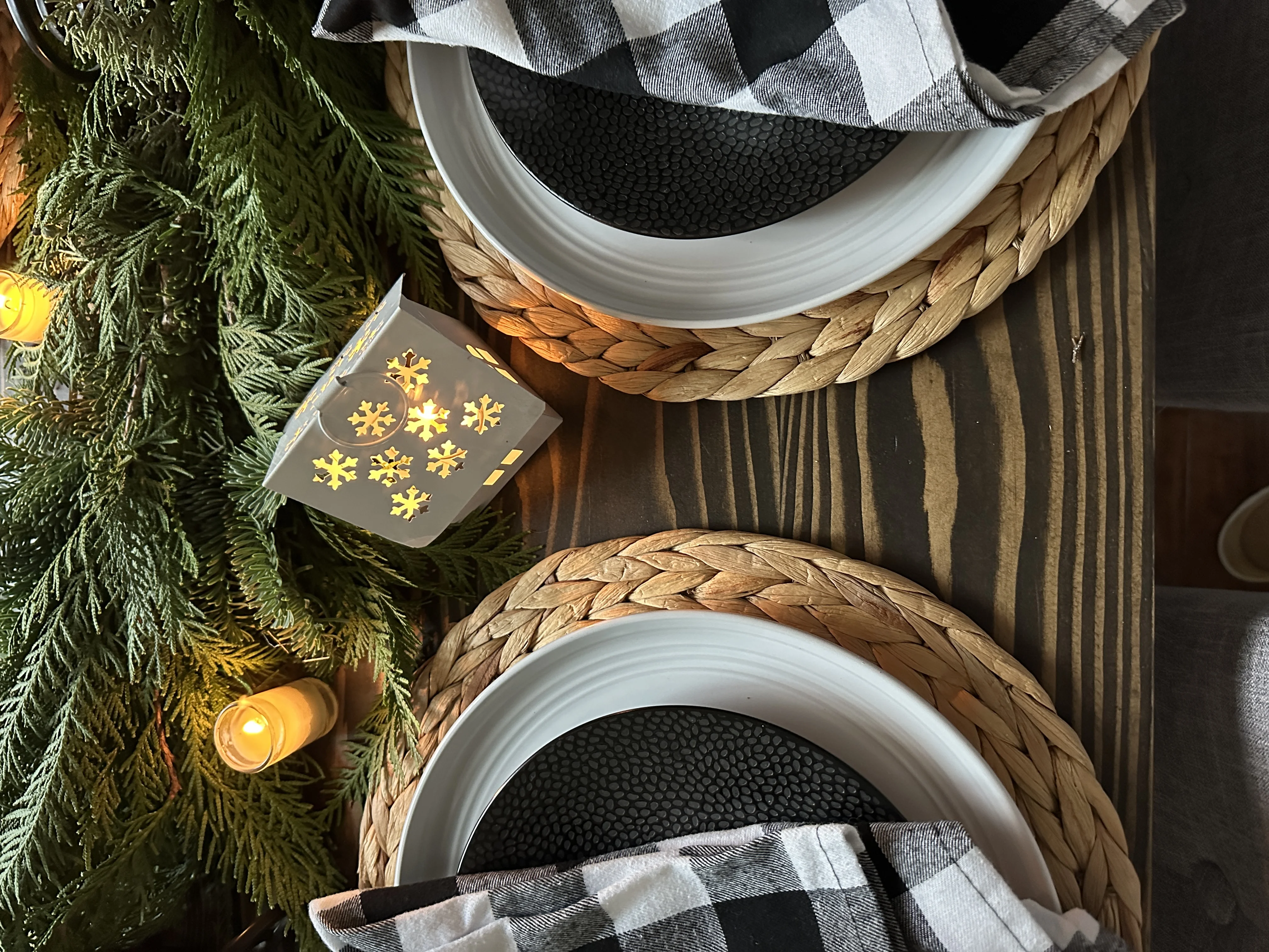 Manzanita Seagrass Charger Plates 13 inch Round- Set of 6