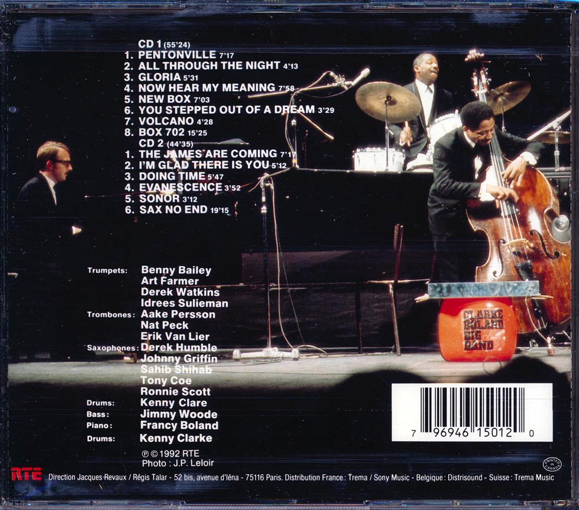 Clarke Boland Big Band - En Concert Avec Europe1 TNP 29 Octobre 1969 (2xCD) - CD