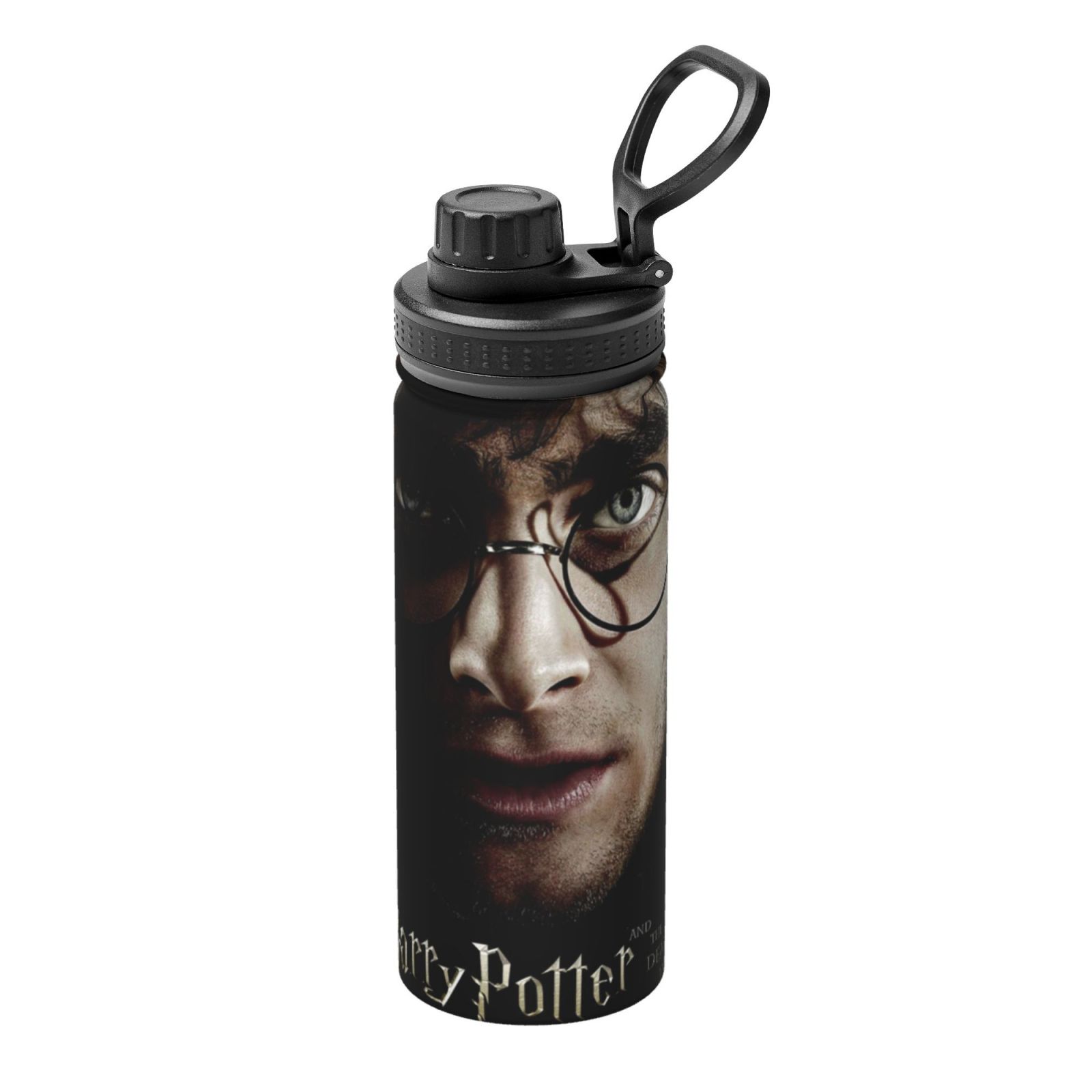 Face Harry Potter Sports Insulated Water Bottles Kettle Stainless Steel Portable Cup18OZ For Travel Gym School