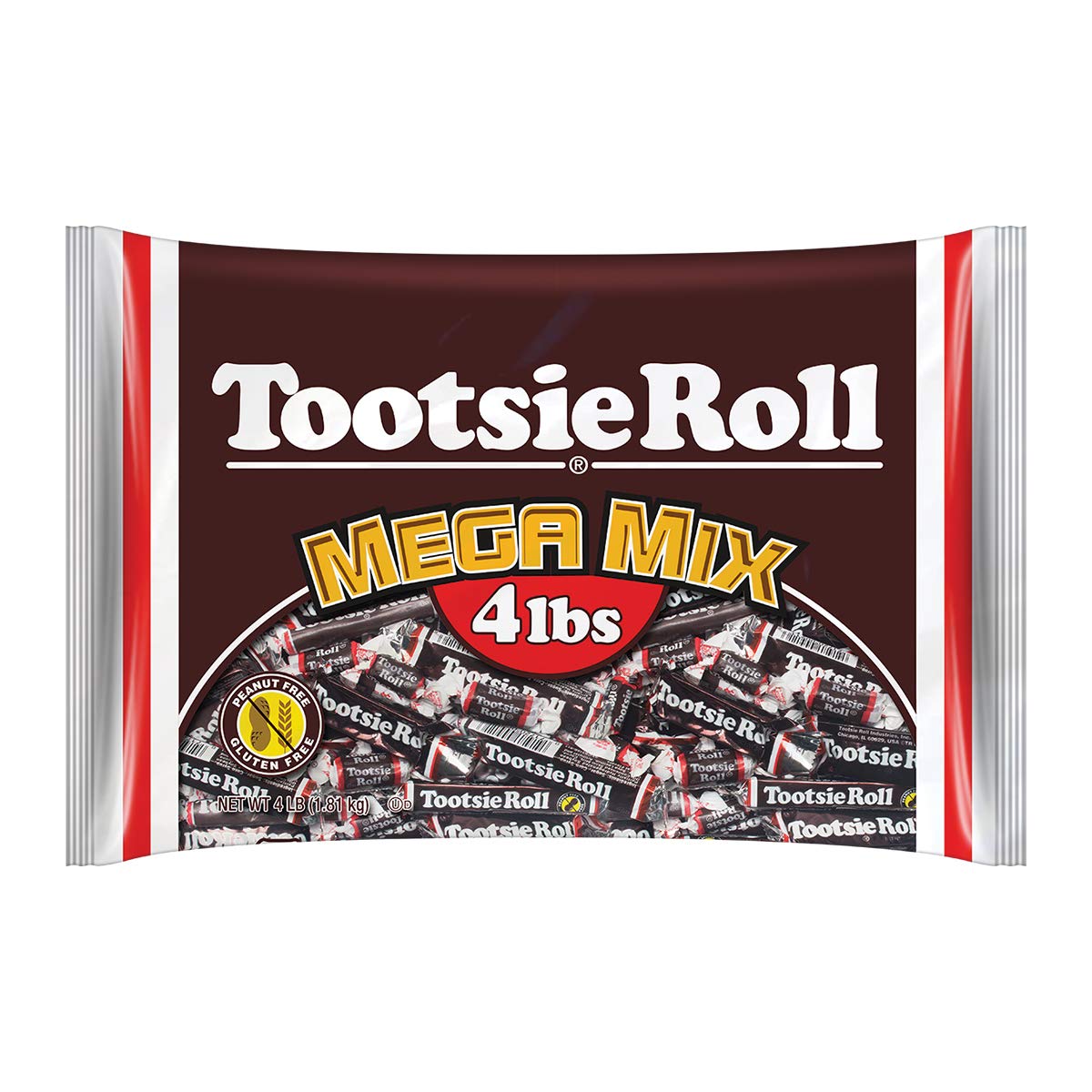 Tootsie Roll Tootsie Roll Candy, 4 lb