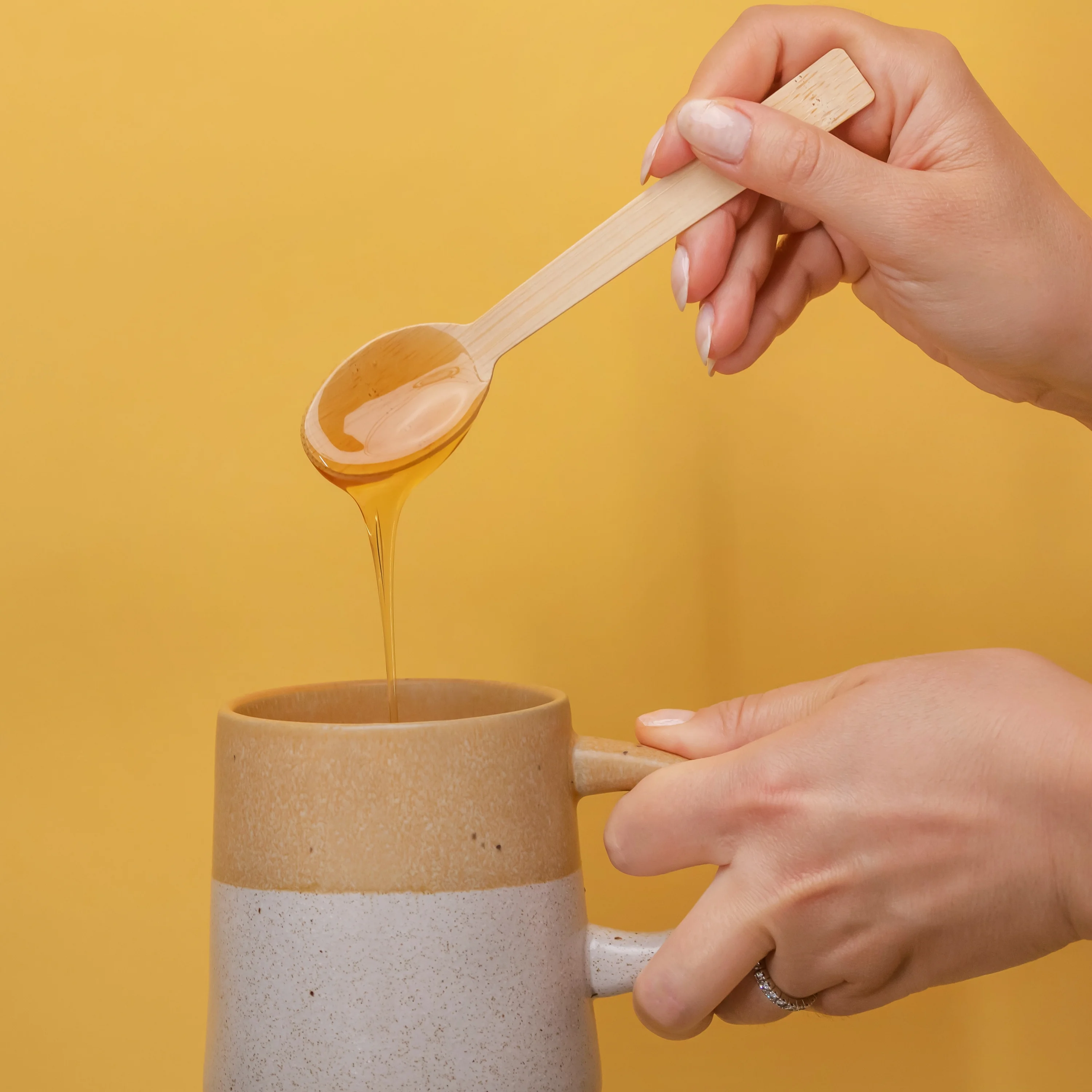 Ibambo Natural Bamboo Wooden Spoons, Disposable Spoons Dinner, Party Cutlery Flatware - 100 Set