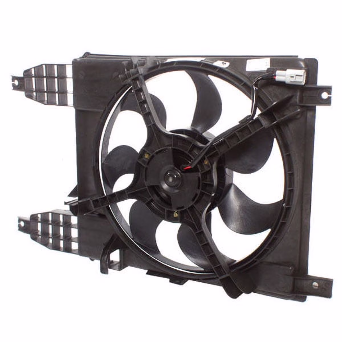 For 09-11 Chevy Aveo 09-10 G3 G-3 Radiator & AC Condenser Cooling Fan Motor Assy