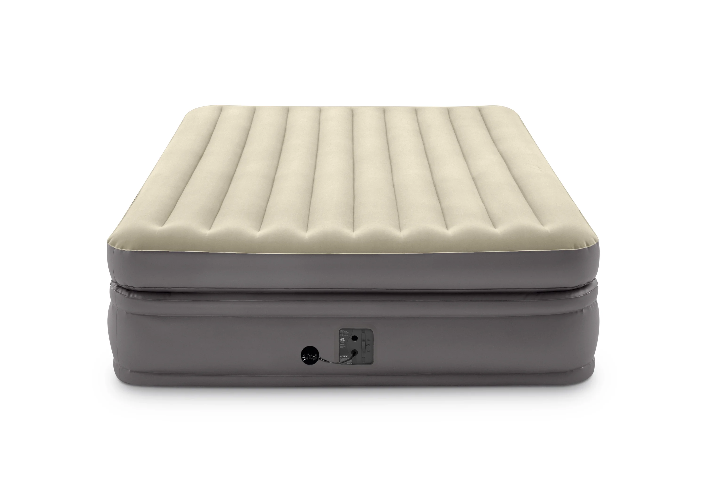 Intex - Comfort Elevated Airbed with Fiber-Tech IP, Queen