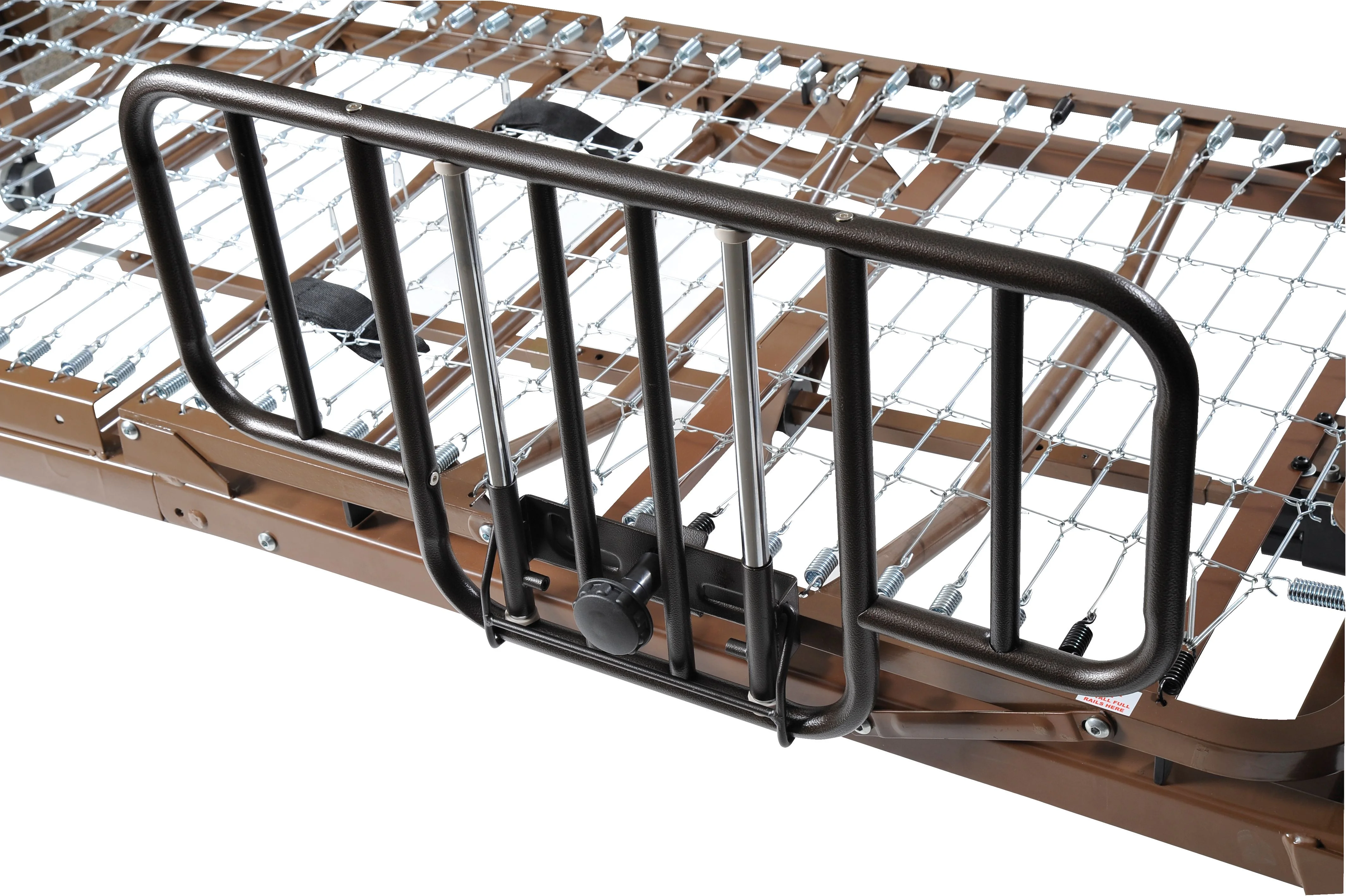 Full-Electric Twin Size Bed with Half Rails