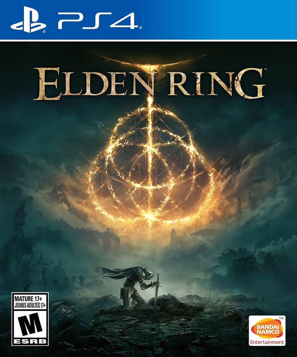 Restored Elden Ring (Sony Playstation 4, 2022) Fighting Game (Refurbished)