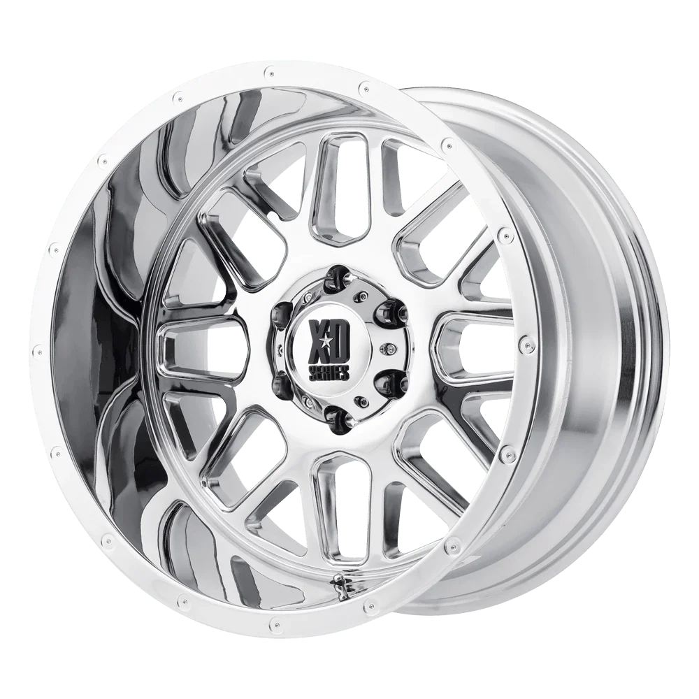 XD SERIES XD820 Grenade Rim 16X7 5X160 Offset 42 Chrome (Quantity of 1)