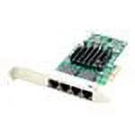 AddOn Intel I350T4 Comparable Quad RJ-45 Port PCIe NIC - network adapter