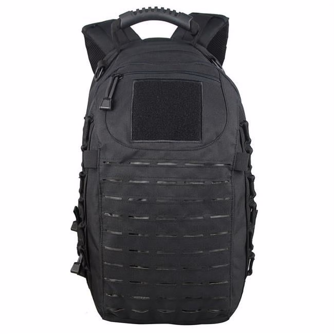 Armycamo LC18081B-BLK Mission Pack Laser Cut Large Hydration Hunting Backpack, Black