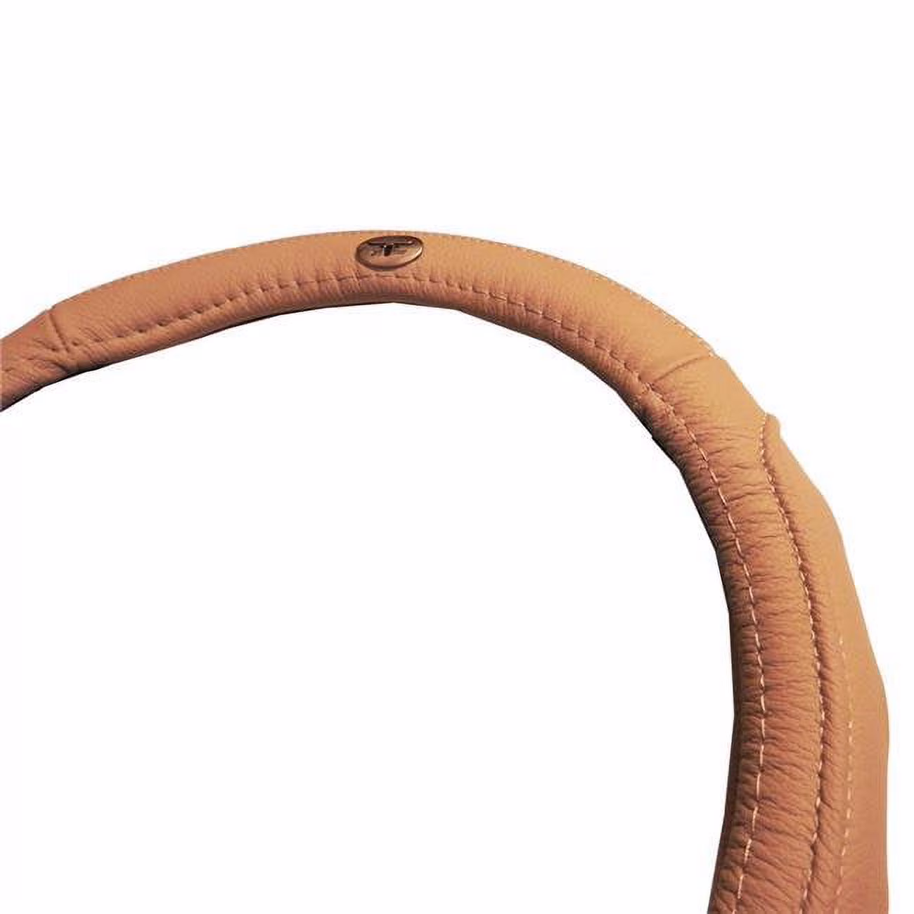 Steering Wheel Cover, Leather - Tan