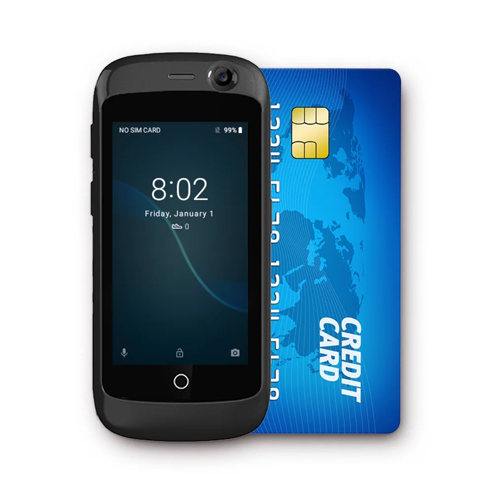 Unihertz Jelly Pro, Smallest 4G Smartphone with 2.45'' Display, Android 8.1, 3gb RAM+32gb ROM, 60.4G