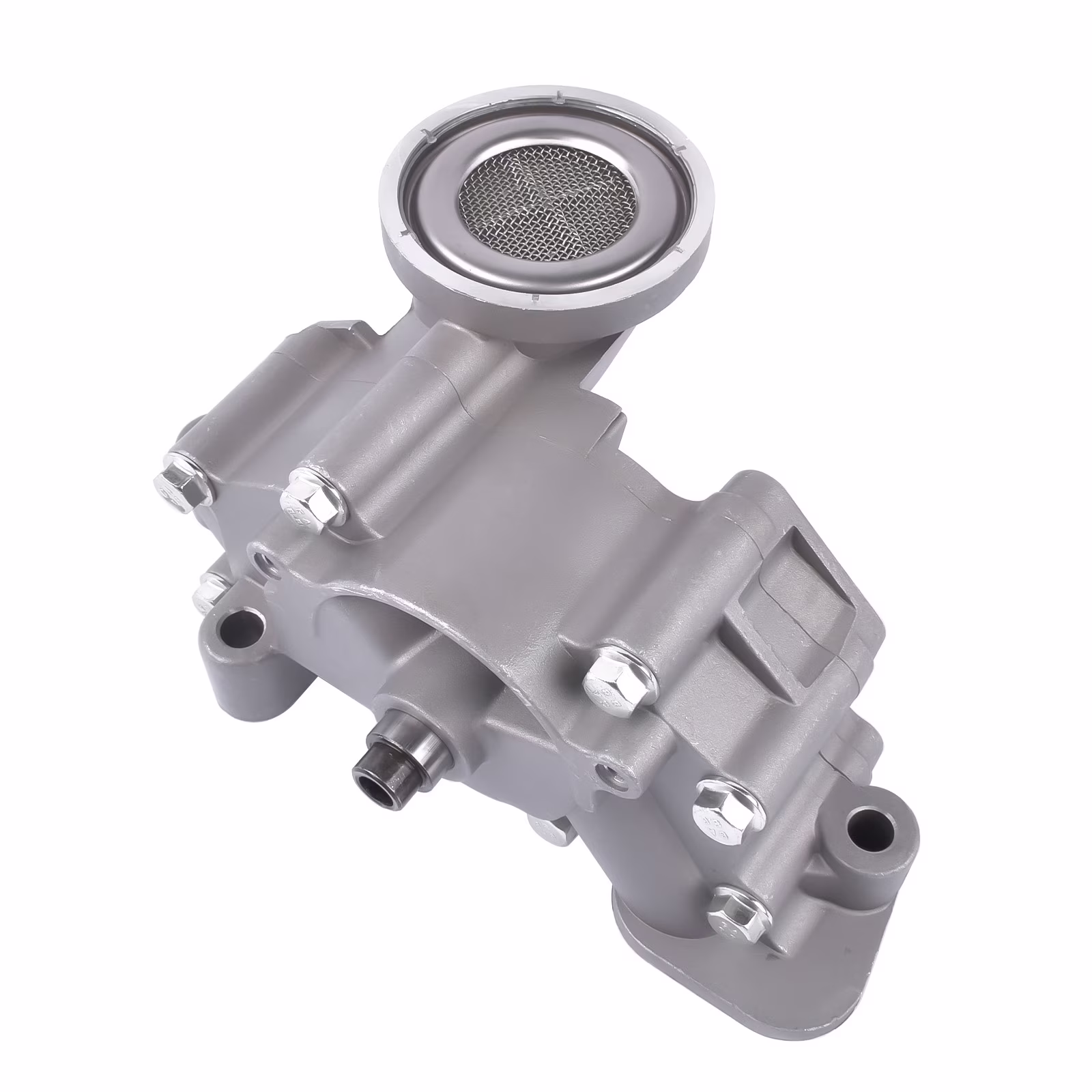 NEWZQ Engine Oil Pump Fits select: 2006-2011 Hyundai Genesis Kia Sedona Coupe Sedan Van Gray 1Pc