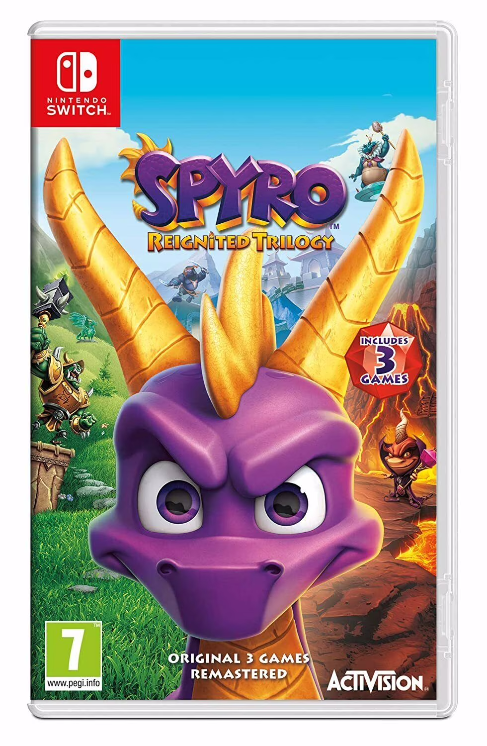Spyro Reignited Trilogy Nintendo Switch Brand New Factory Sealed