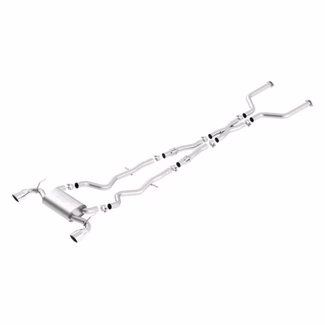 2017 Q60S 3.0T S-Type Stainless Steel Cat-Back Exhaust System