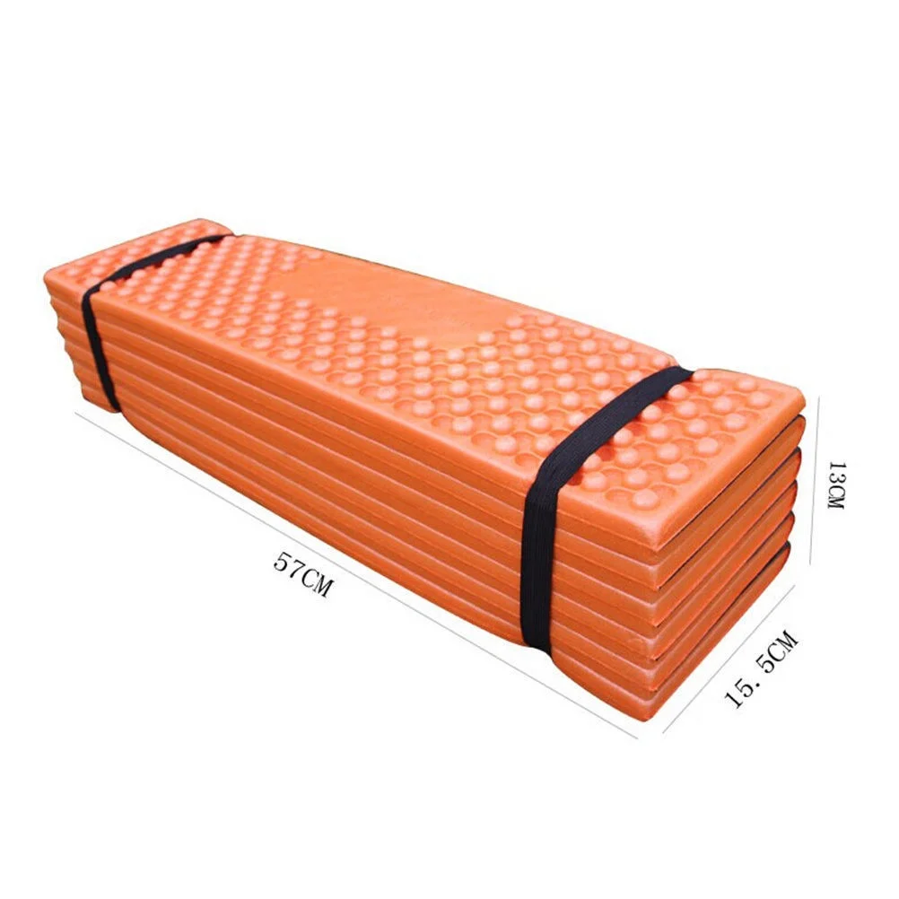 One opening Ultralight Foam Camping Mat Folding Beach Tent Sleeping Pad Waterproof Mattress