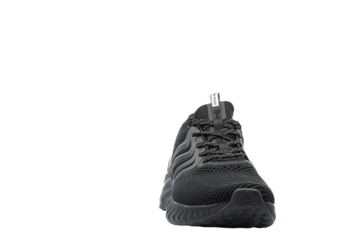 [E92557] Mens Peak Taichi Natural Black Running Shoes - 6