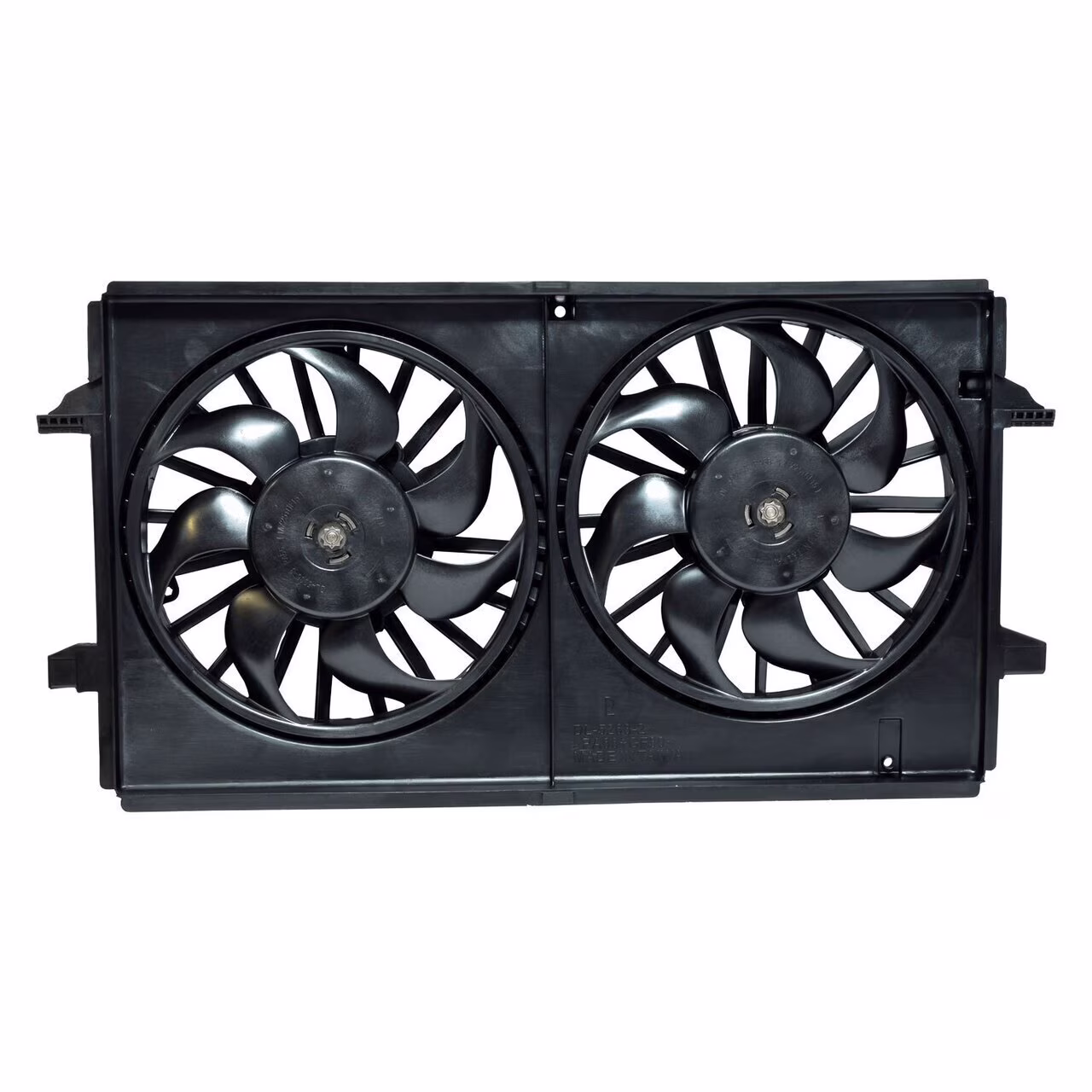 Dual Radiator and Condenser Fan Assembly -- Radiator-Condenser Fan Assy Fits select: 2006-2007 CHEVROLET MALIBU LT, 2007-2008 SATURN AURA XE