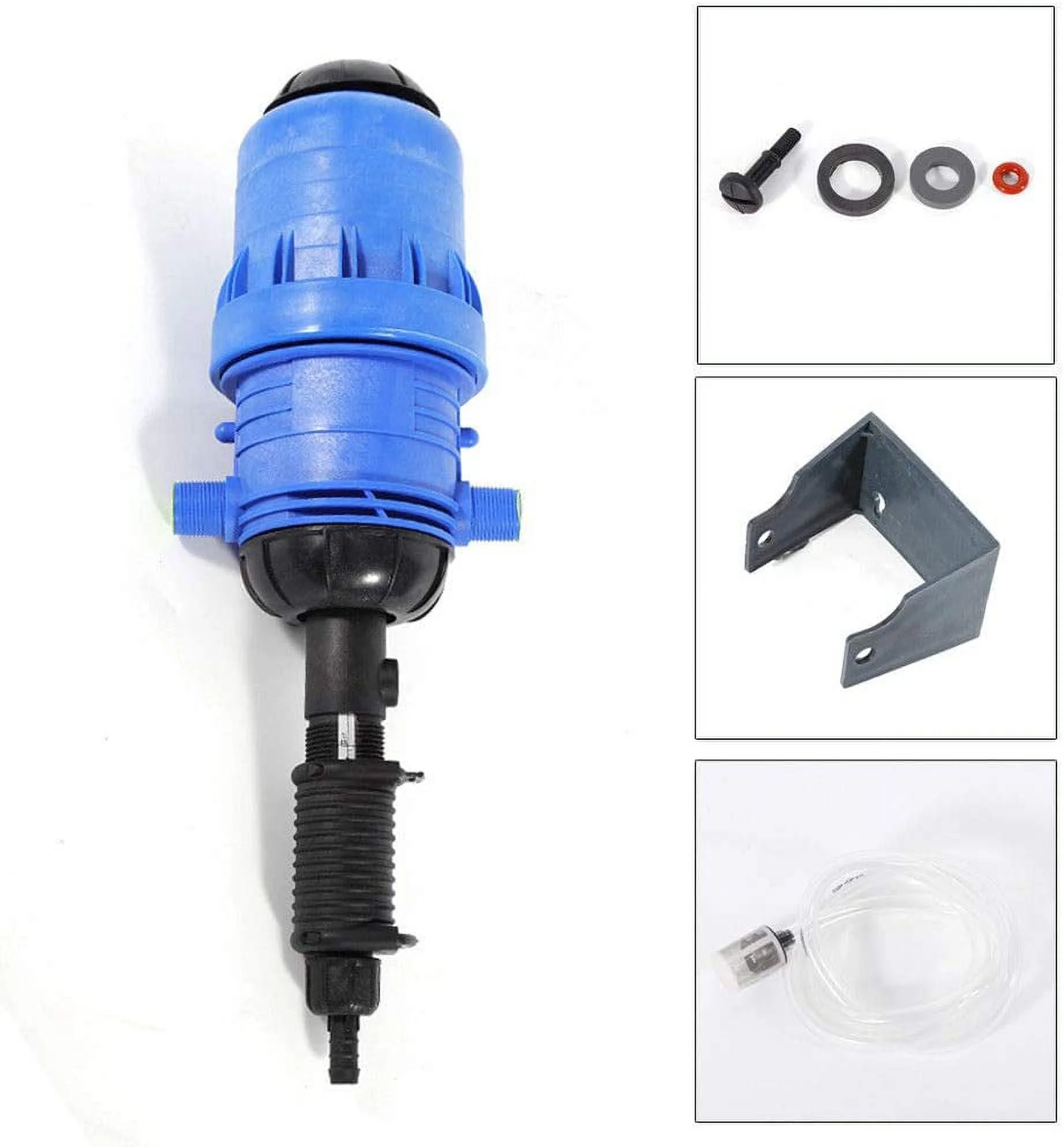 Fetcoi Fertilizer Injector Dispenser, 0.4%-4% Chemical Fertilizer Injector Automatic Water Driven