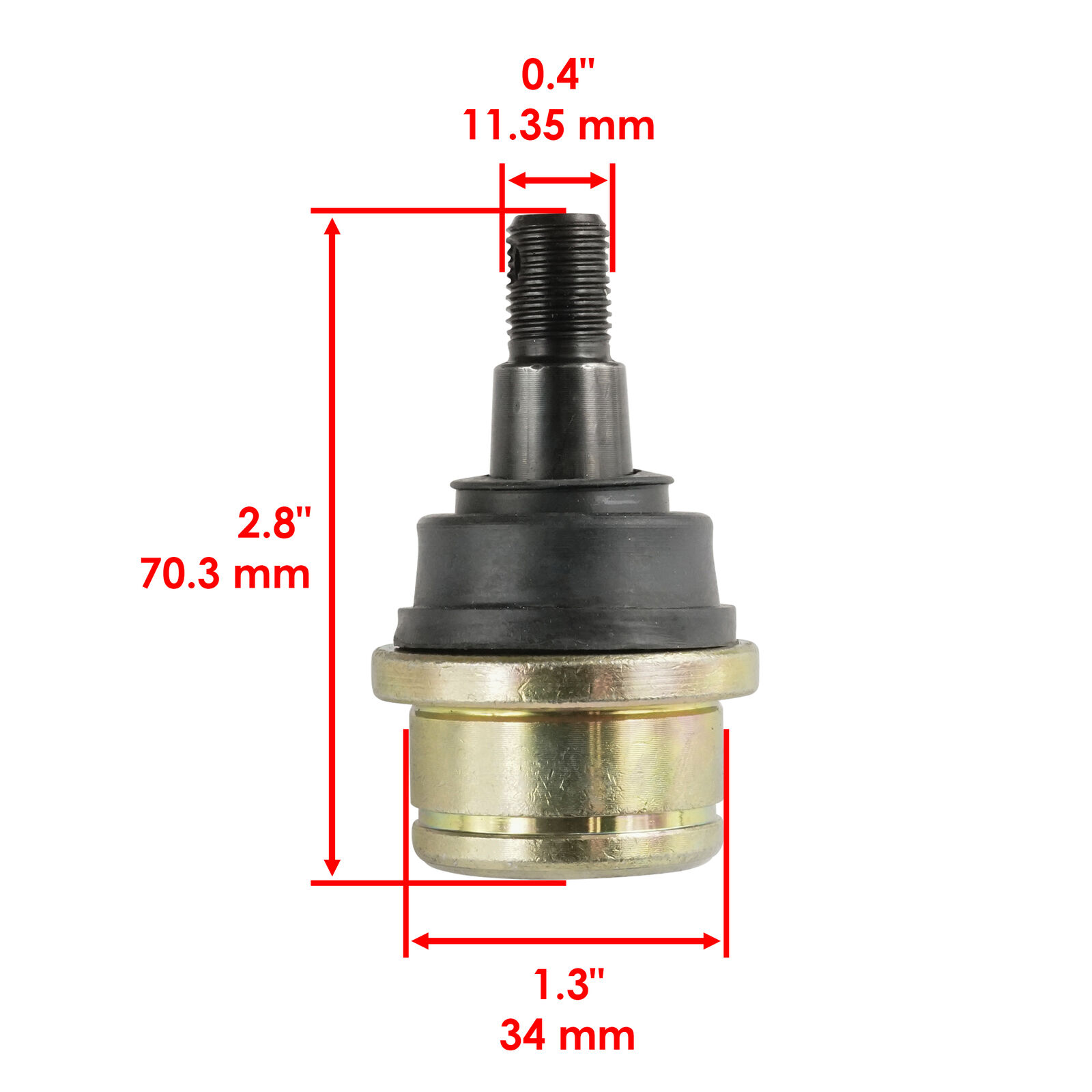 2 Front Knuckle Lower Ball Joint For John Deere Xuv Gator 625I 825I Gas