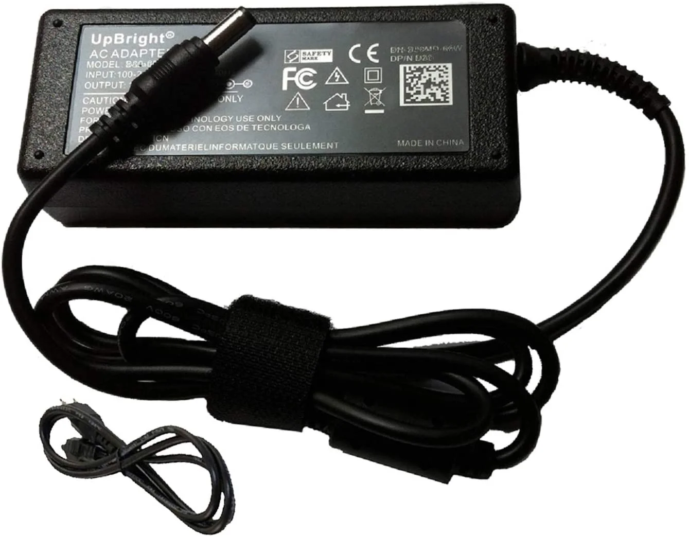 UpBright New AC DC Adapter For ResMed H4i Heated Humidifier Machines 26959 Elite Escape II Power Supply Cord Cable Charger Input 100 - 240 VAC Worldwide Use Mains PSU