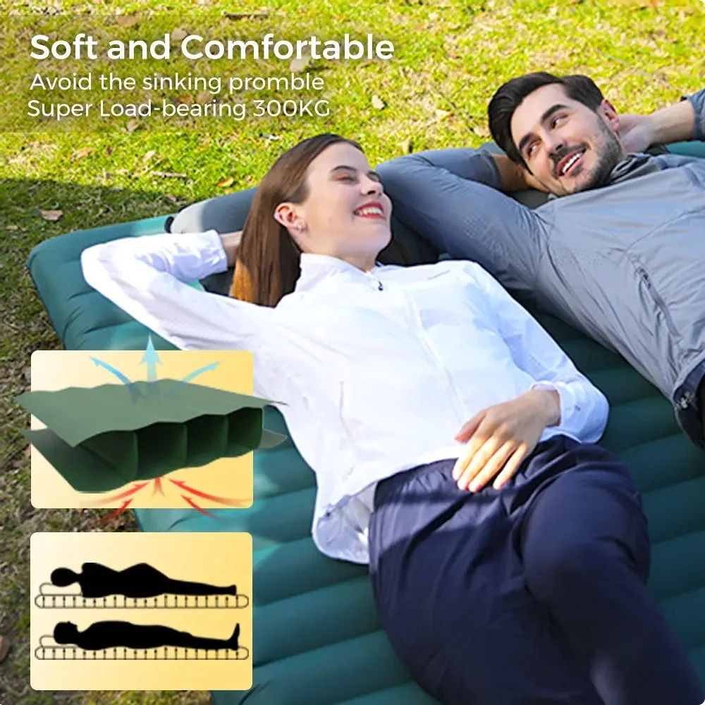 Aerogogo Self Inflating Air  Mattress GM2: One-button Inflatabe Mattress (Double)