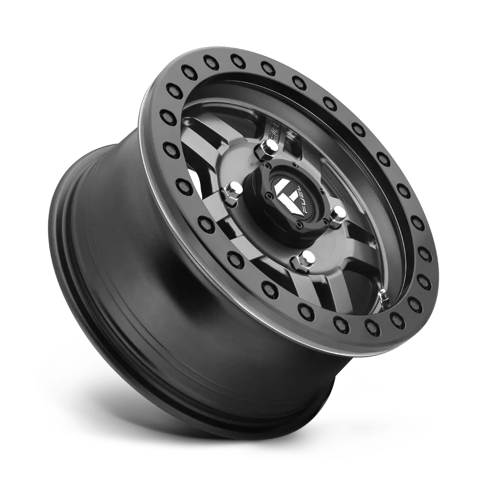 Fuel Utv D918 Anza Bl - Off Road Only 15X7 4X137 38Et 132Cb Matte Gun Metal Wheel