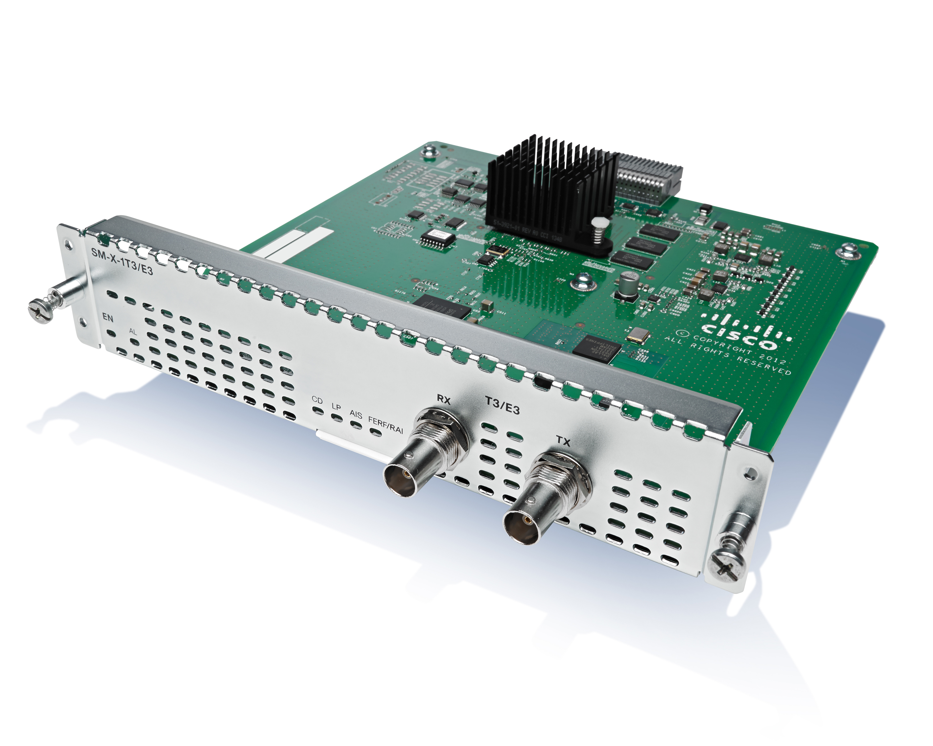 Cisco SM-X-1T3/E3 Enhanced Service Module - expansion module