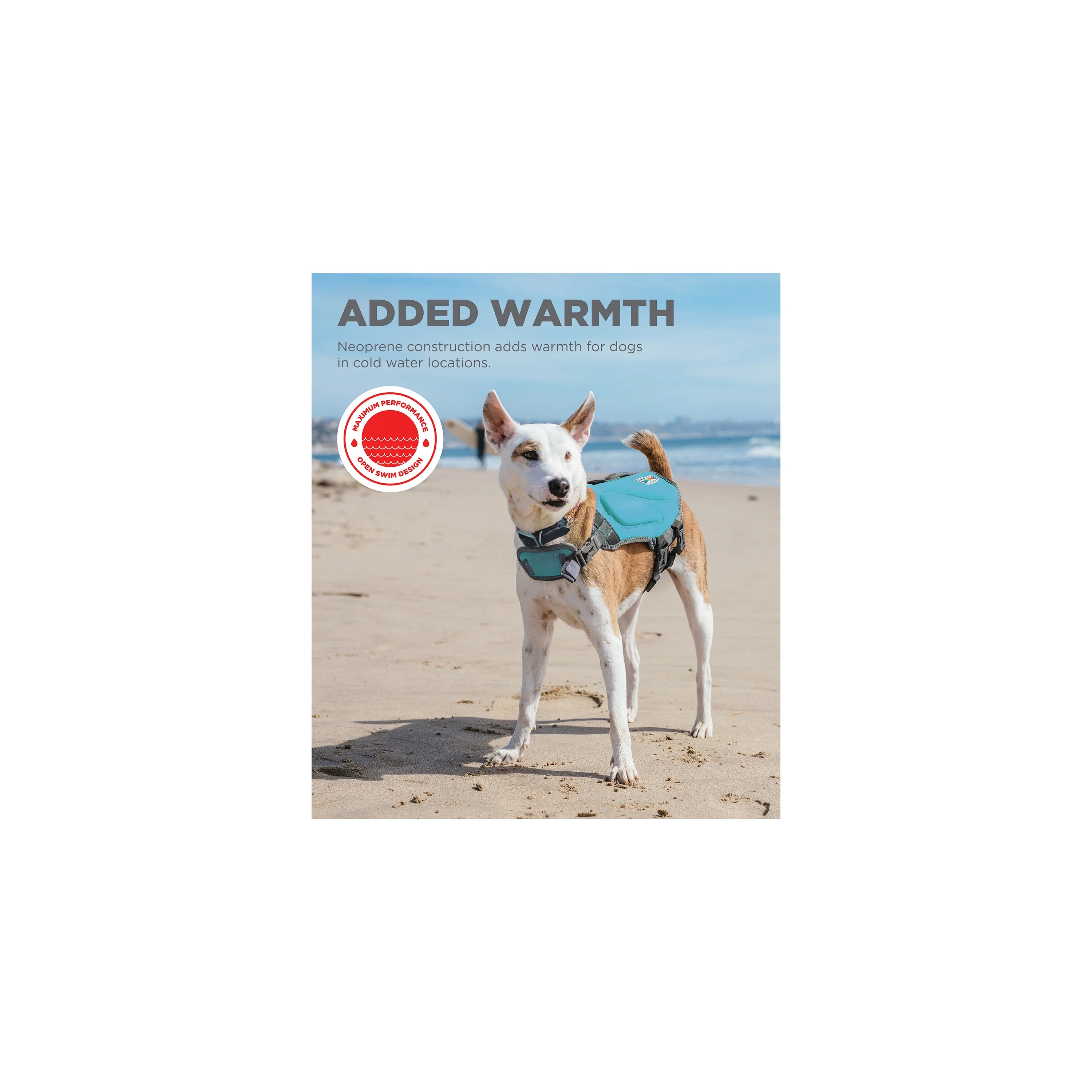 Outward Hound Dawson Swim Dog Life Jacket, Blue, XL