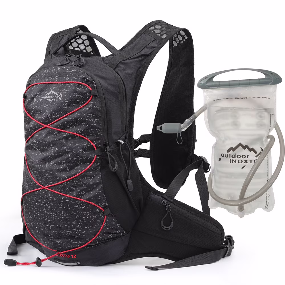 Dadypet Cycling Breathable Ultralight Riding Bag, Equipped with 2L Water Bladder for Hydration on the Move