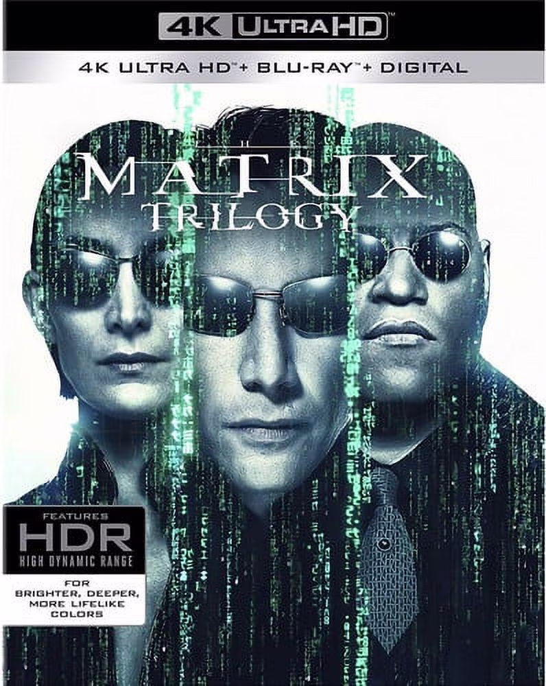 The Matrix Trilogy (4K Ultra HD + Blu-Ray)