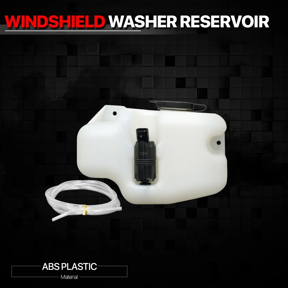 Windshield Washer Reservoir Tank w/Pump+Cap for 88-94 Blazer/Jimmy/S15 GM1288137 Fits select: 1988-1993 CHEVROLET S TRUCK, 1991-1993 GMC SONOMA