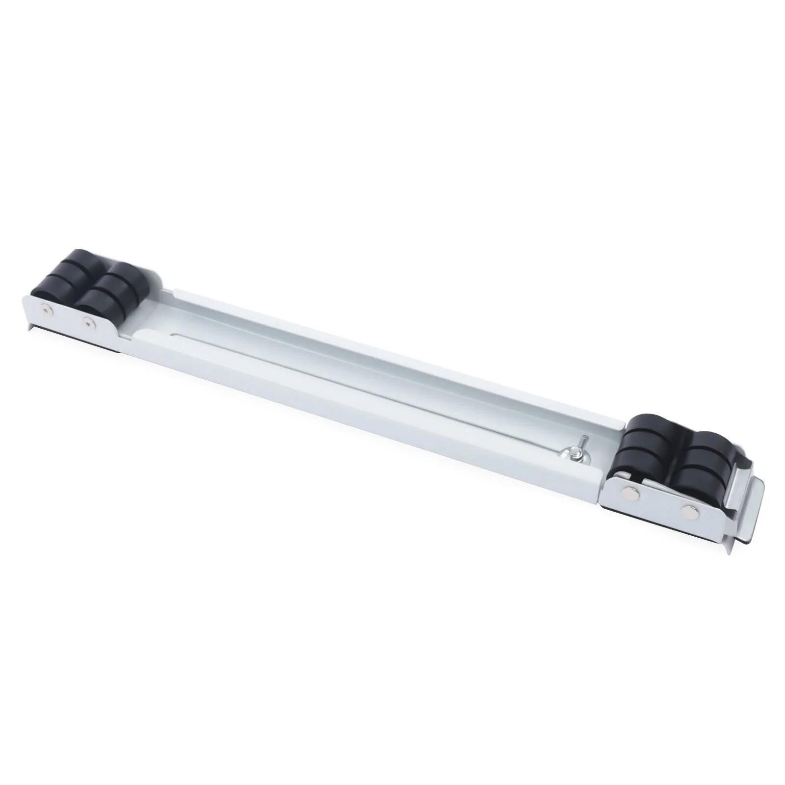 2pcs Extendable Adjustable Washing Machine Stand Movable Furniture Roller Base 18.11*1.97*1.57