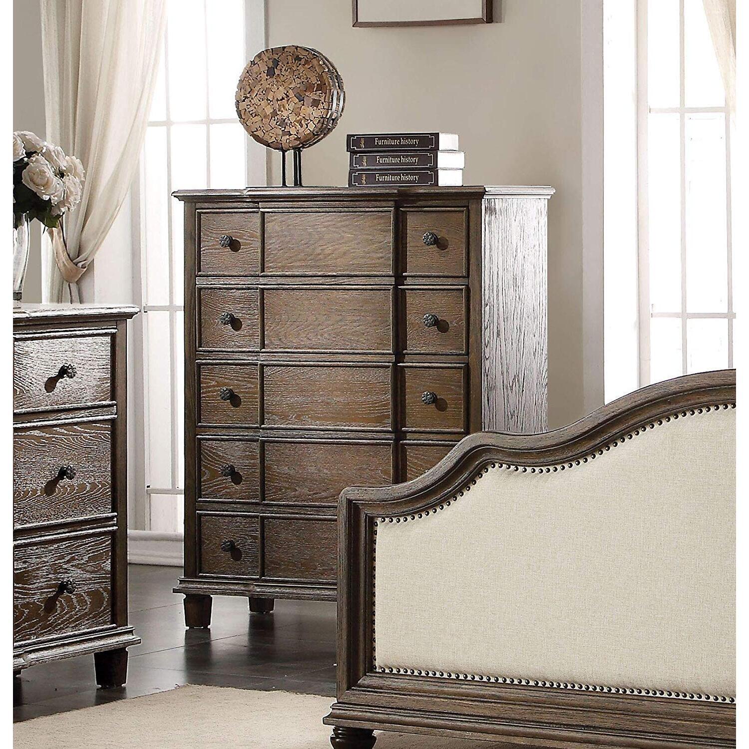 ACME  Baudouin Chest - Weathered Oak