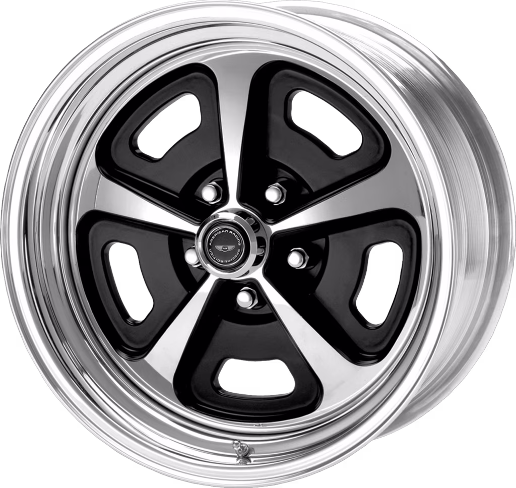 AMERICAN RACING VINTAGE VN500 15X8 5X120.65 -13ET 83.06CB POLISHED WHEEL