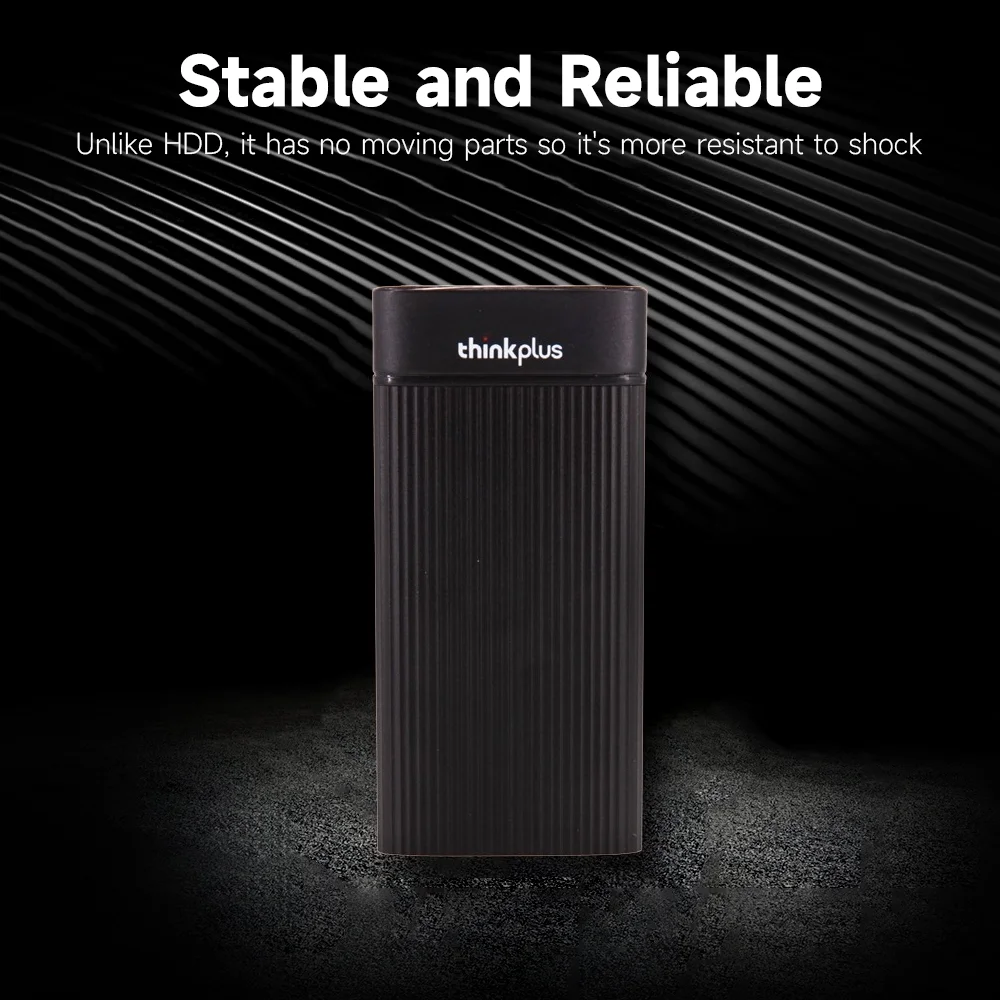 thinkplus Solid state drives,Abody Quick Data Aluminum Alloy Portable State Drive Portable  USB3.1 Aluminum US201 Portable State Drive USB3.1  USB3.1 speed Data Durable Efficient Drives