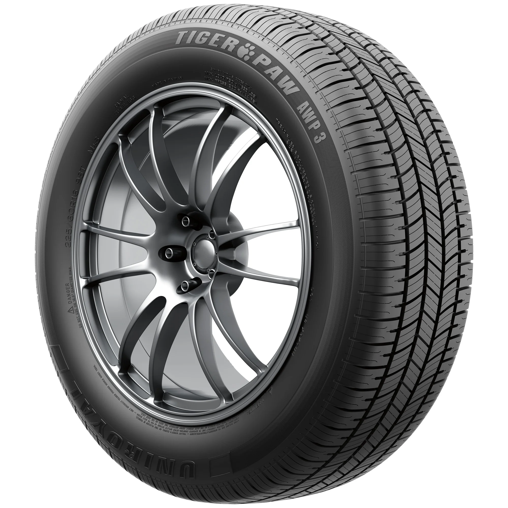Uniroyal Tiger Paw AWP3 All-Season 205/70R15 96T Tire